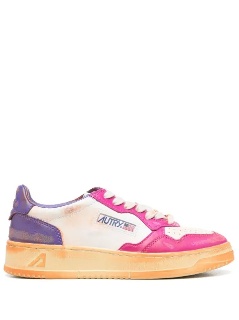 Autry panelled low-top sneakers White AVLWSV16