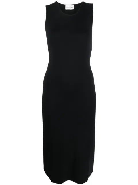 P.A.R.O.S.H. knitted midi dress Black D550772ROMA23