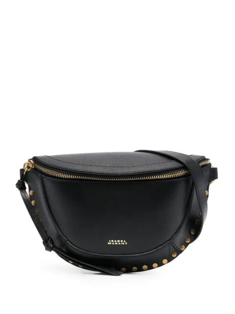 ISABEL MARANT Skano bag in grained leather Black BJ0001FAA1C02M