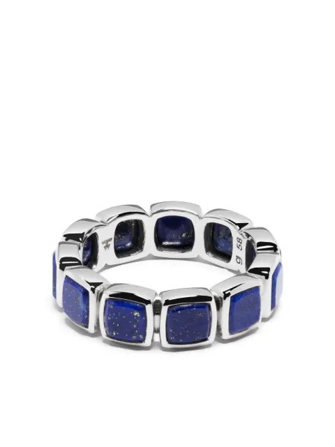 Tom Wood sterling silver cushion lapis ring Silver R75CBV2BLL01S925