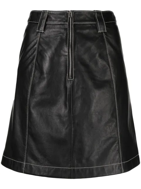 PS Paul Smith contrast-stitching mini skirt Black W2R238SK30947