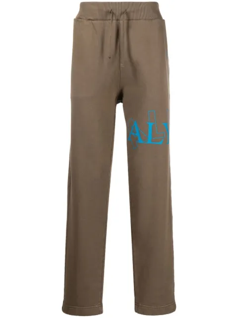 1017 ALYX 9SM logo-print straight-leg track pants Neutrals AAUPA0373FA01BEG0003