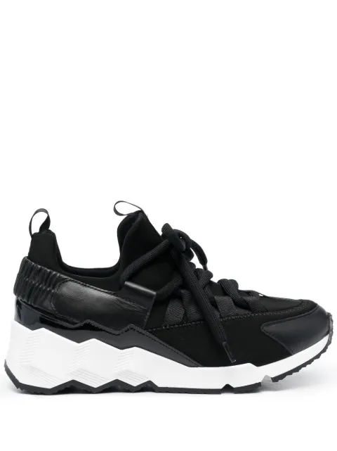 Pierre Hardy Trek Comet lace-up sneakers Black NS04Z