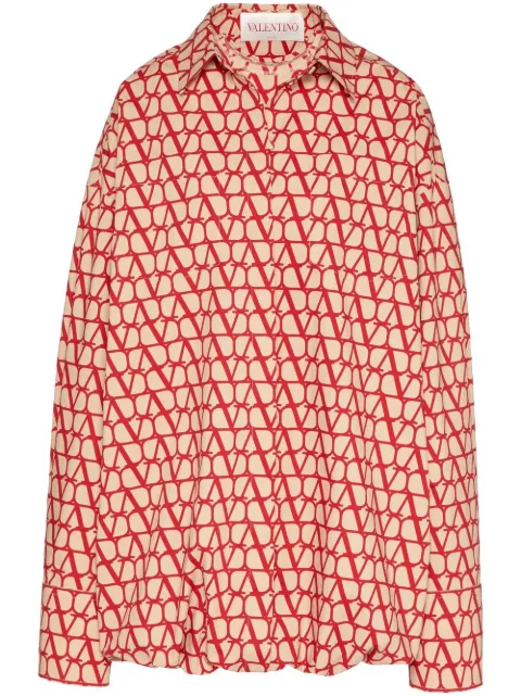Valentino Garavani Toile Iconographe shirtdress Neutrals BVA3W07W4