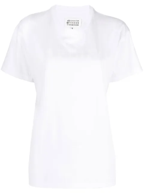 Maison Margiela logo-print T-shirt White S51GC0519S22816