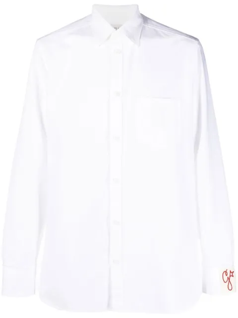 Golden Goose long-sleeves button-up shirt White GMP00246P000681