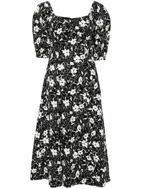 Polo Ralph Lauren floral-print midi dress Black 211906143001