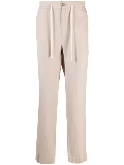 Vince drawstring straight-leg trousers Neutrals MS1562630