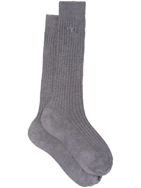 Prada cotton socks Grey 66386S19112R6