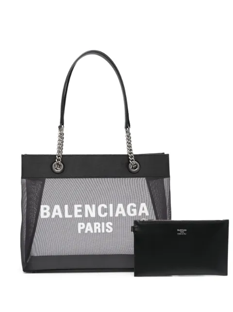 Balenciaga medium Duty Free tote bag Black 7416022AADB