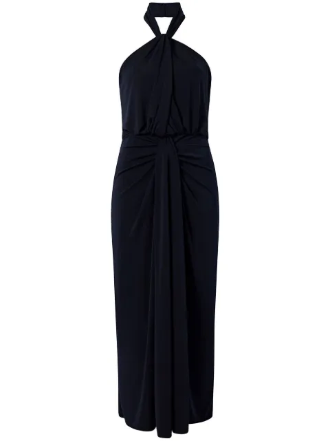 Cinq A Sept Kaily halterneck maxi dress Blue ZD17582741Z