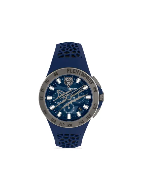 Plein Sport Thunderstorm 44mm watch Blue PACAMWS0100SXV025N