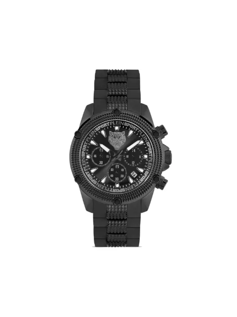 Plein Sport Hurricane Chrono 44mm Black PACAMWS0107SXV026N
