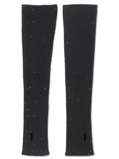 Cashmere In Love Sequined snoods Black GRAZ