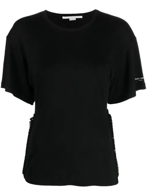 Stella McCartney raglan-sleeved T-shirt Black 6J01043SPX03