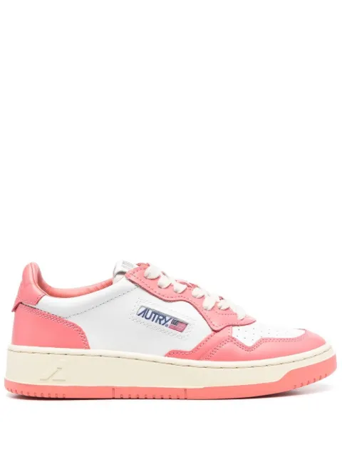 Autry medalist leather low-top sneakers White AULWWB22
