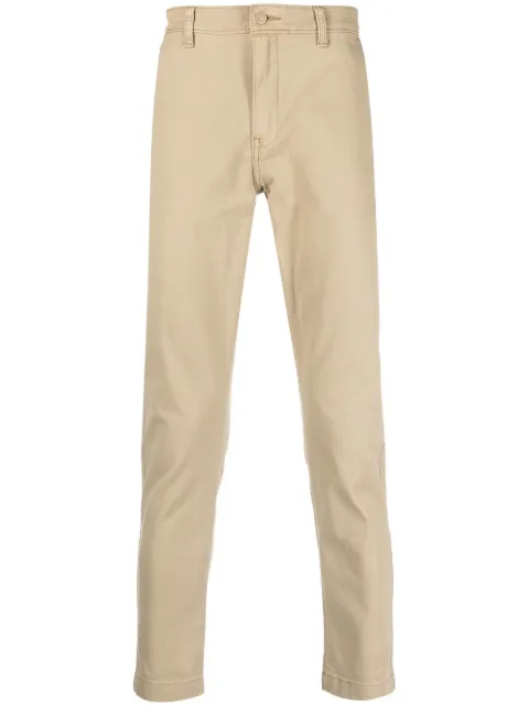 Levi's slim fit cotton chinos Brown 171990011