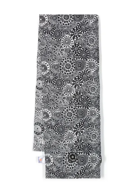 10 CORSO COMO graphic-print padded scarf Black WFA002T0004