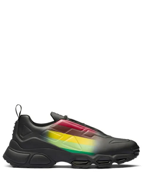 Prada Collision Cross low-top sneakers Green 4E35953LMP