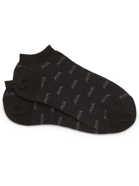 Zegna Triple Stitch cotton-blend socks Black N5V02589