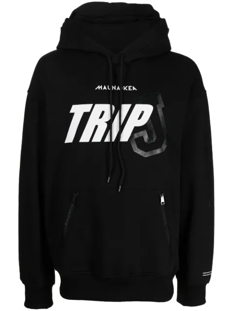 Mauna Kea Trip-J pullover hoodie Black TRIP627