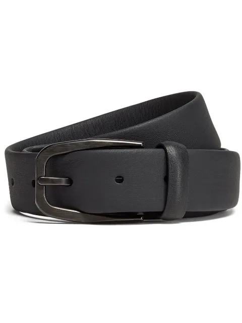 Zegna leather belt Black LHACQB021ZZ