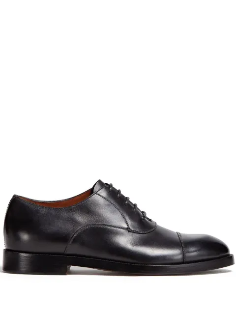 Zegna Torino leather oxford shoes Black LHCLGA5683Z