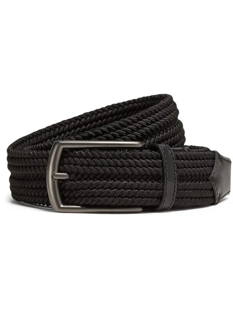 Zegna braided belt Black LHTECB024CZ
