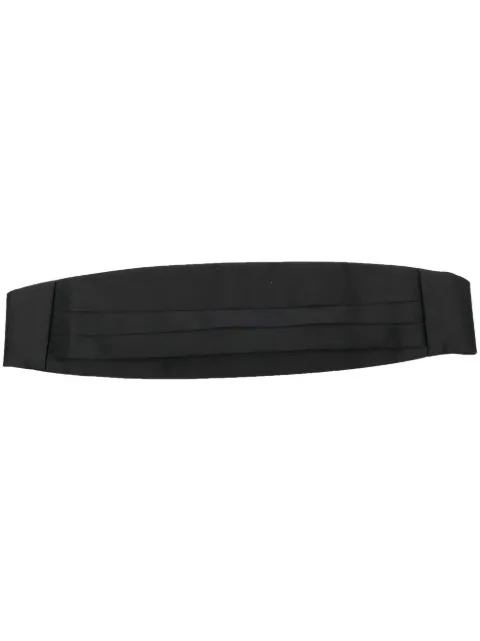 Tagliatore clasp-fastening cummerbund Black A10003