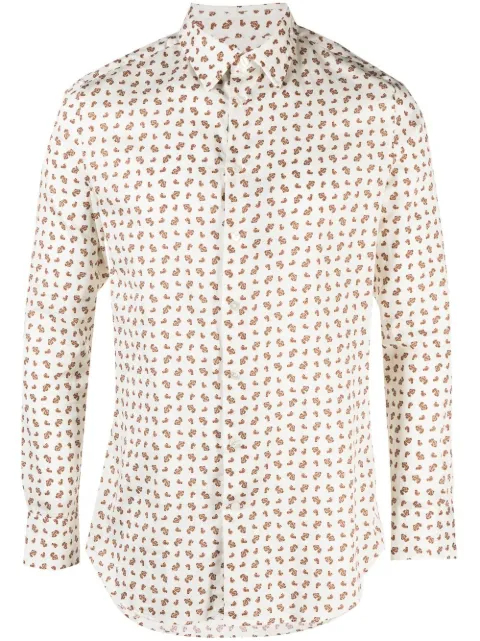 ETRO paisley print shirt White 114514762