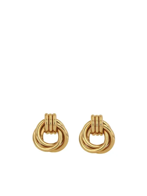 ANINE BING Triple Knot gold-tone earrings Gold A153711920