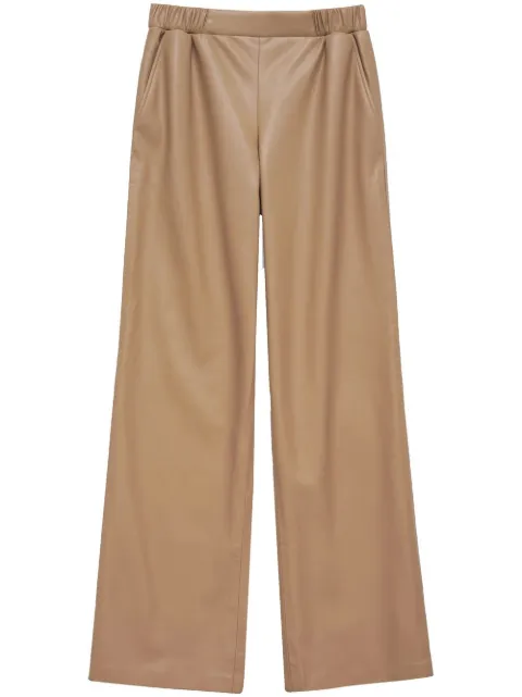ANINE BING Koa faux-leather pants Neutrals A033289270