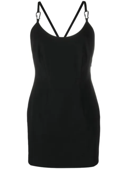 Heron Preston Carabiner mini dress Black HWDB073S23FAB0011000