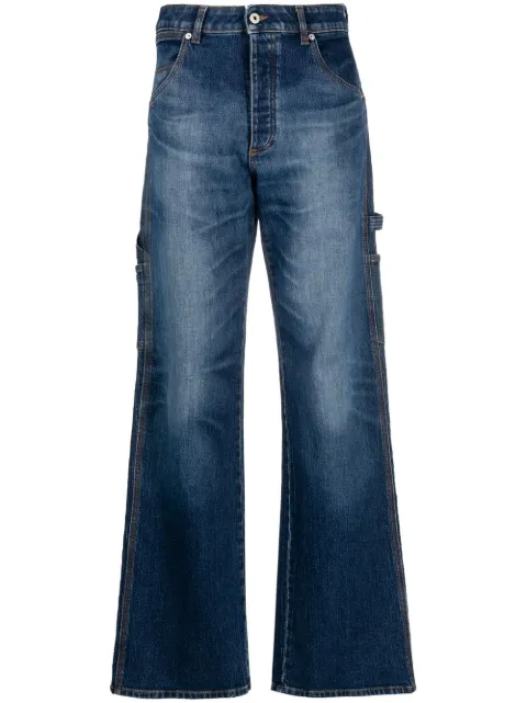 Heron Preston Ex-Ray Carpenter wide-leg jeans Blue HWYB004S23DEN0014500