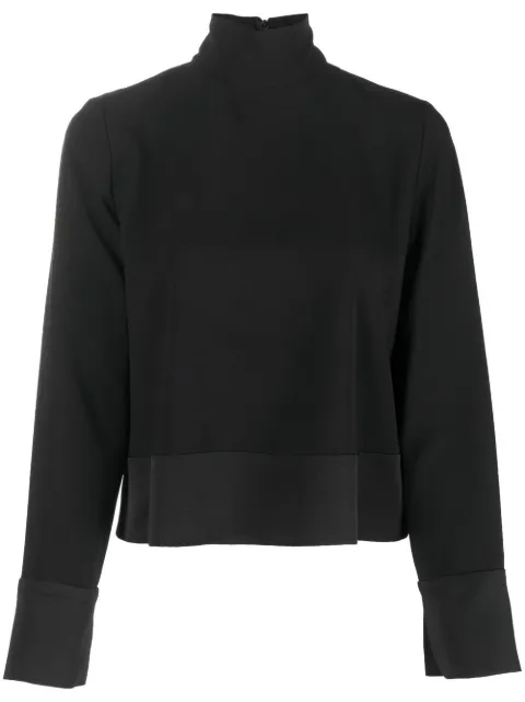 Emporio Armani high-neck top Black D4NK11D2003