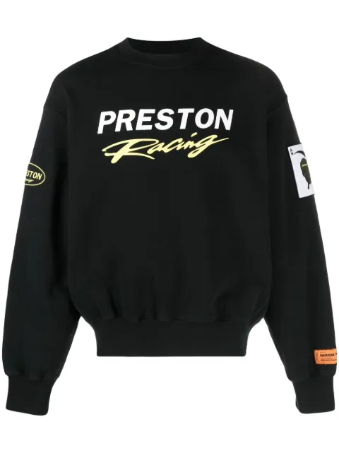 Heron Preston Preston Racing sweatshirt Black HMBA020S23JER0061001