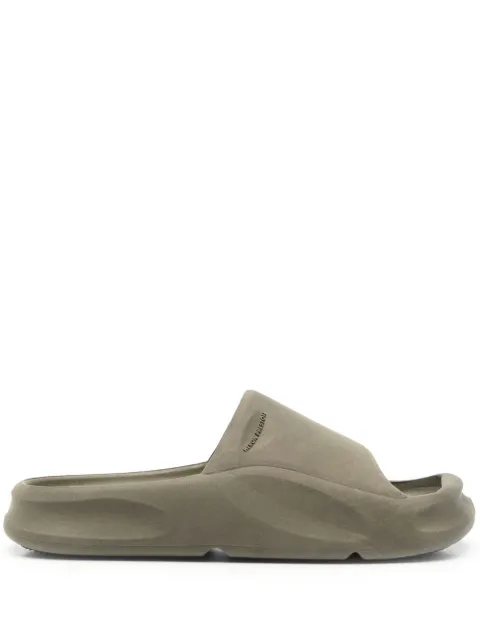 Heron Preston Eco Moulded open-toe slides Green HMIC004S23MAT0015900