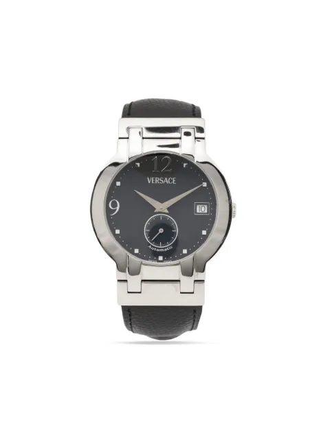 Versace Pre-Owned 2010 pre-owned Madison 34mm Black VRS790CVB