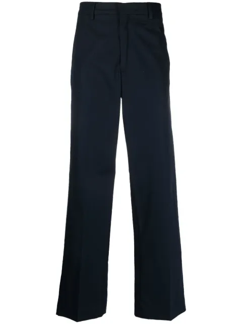 Barena mid-rise straight-leg trousers Blue PAU39502691