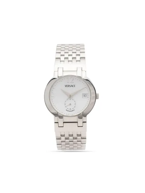 Versace Pre-Owned 2010 pre-owned Madison 34mm White VRS790CVA