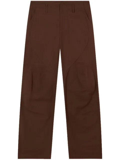 Post Archive Faction straight-leg trousers Brown BTRBR