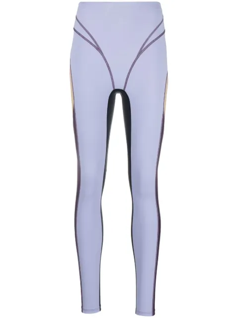 P.E Nation Motion colour-blocked leggings Purple 22PE4G050