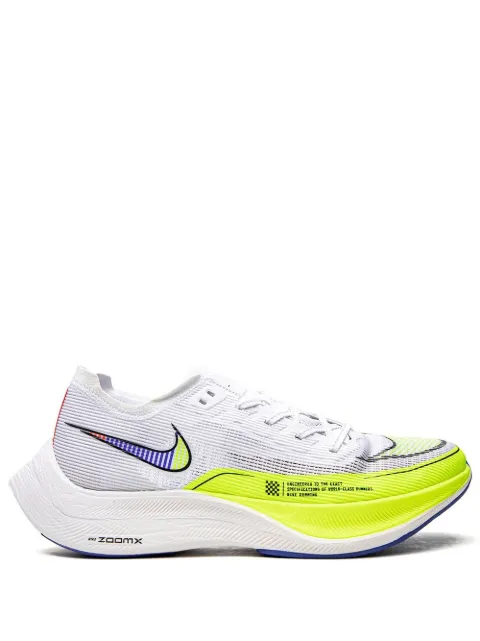 Nike Zoomx Vaporfly Next% 2 "White/Black-Volt-Racer Blue-Br" sneakers White CU4111