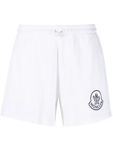 Moncler drawstring cotton shorts White I10938H0002089A0X