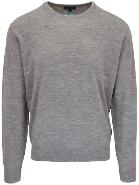 Peter Millar crew-neck knit jumper Grey ME0XS02GALEGREY