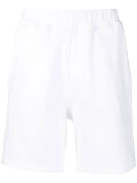 DSQUARED2 logo-print cotton shorts White S71MU0731S25140