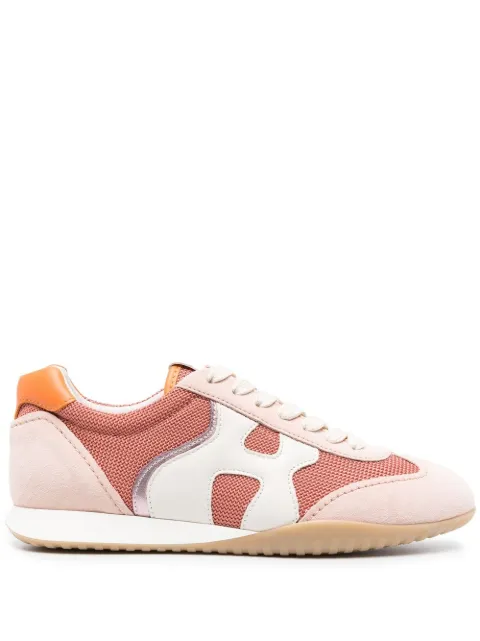Hogan Olympia-Z leather sneakers Pink HXW5650DO01N8B