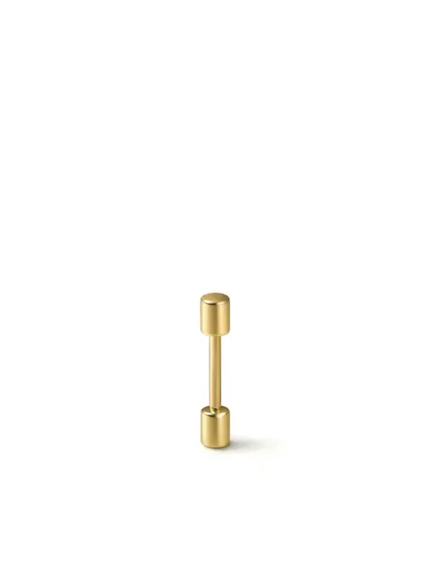 Shihara 18kt yellow gold Bar Pin earring Gold 04104EY010
