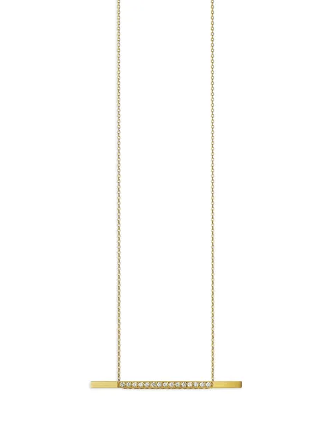 Shihara 18kt yellow gold Bar 02 diamond necklace Gold 05402NY752
