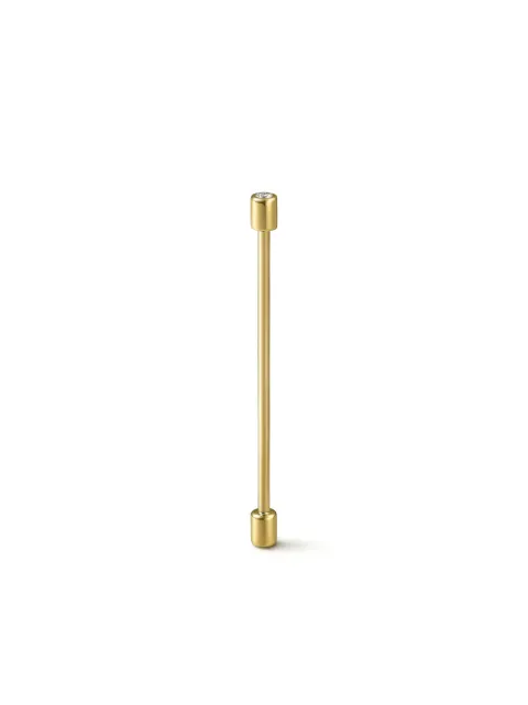 Shihara 18kt yellow gold Twist Pin 03 earring Gold 04114EY030